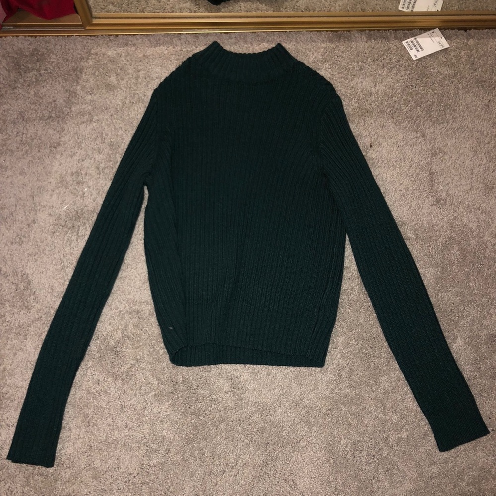 Dark Green Turtleneck